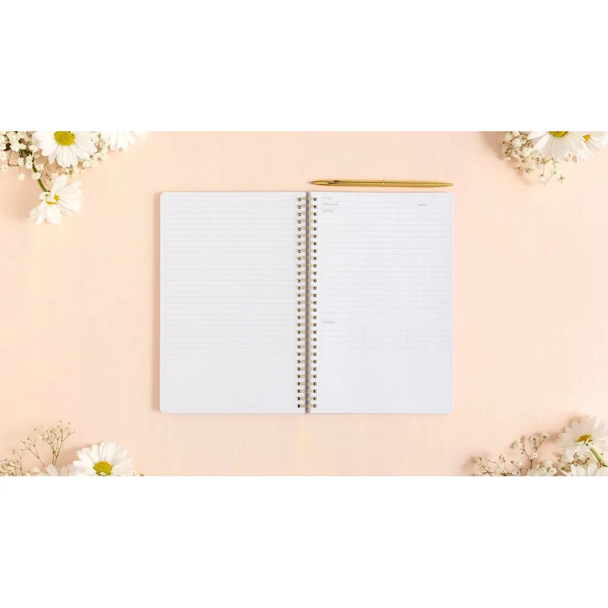 Lilac Notebook with Maps