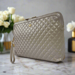 Litt Makeup Case - Pearl Quilted