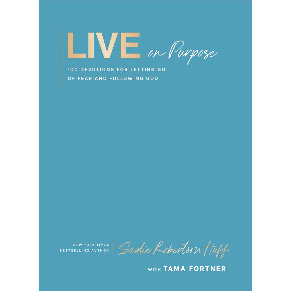 Live On Purpose Book