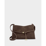 Lori Crossbody Bag | Bitter Chocolate Suedette