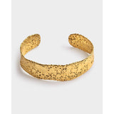 Luxe Lock Bangle | Gold Coated