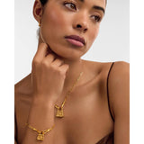 Luxe Lock Bracelet | Gold Coated