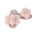 Luxe Pompom Plush Slipper