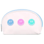 Made You Smile Oval Cosmetic Bag