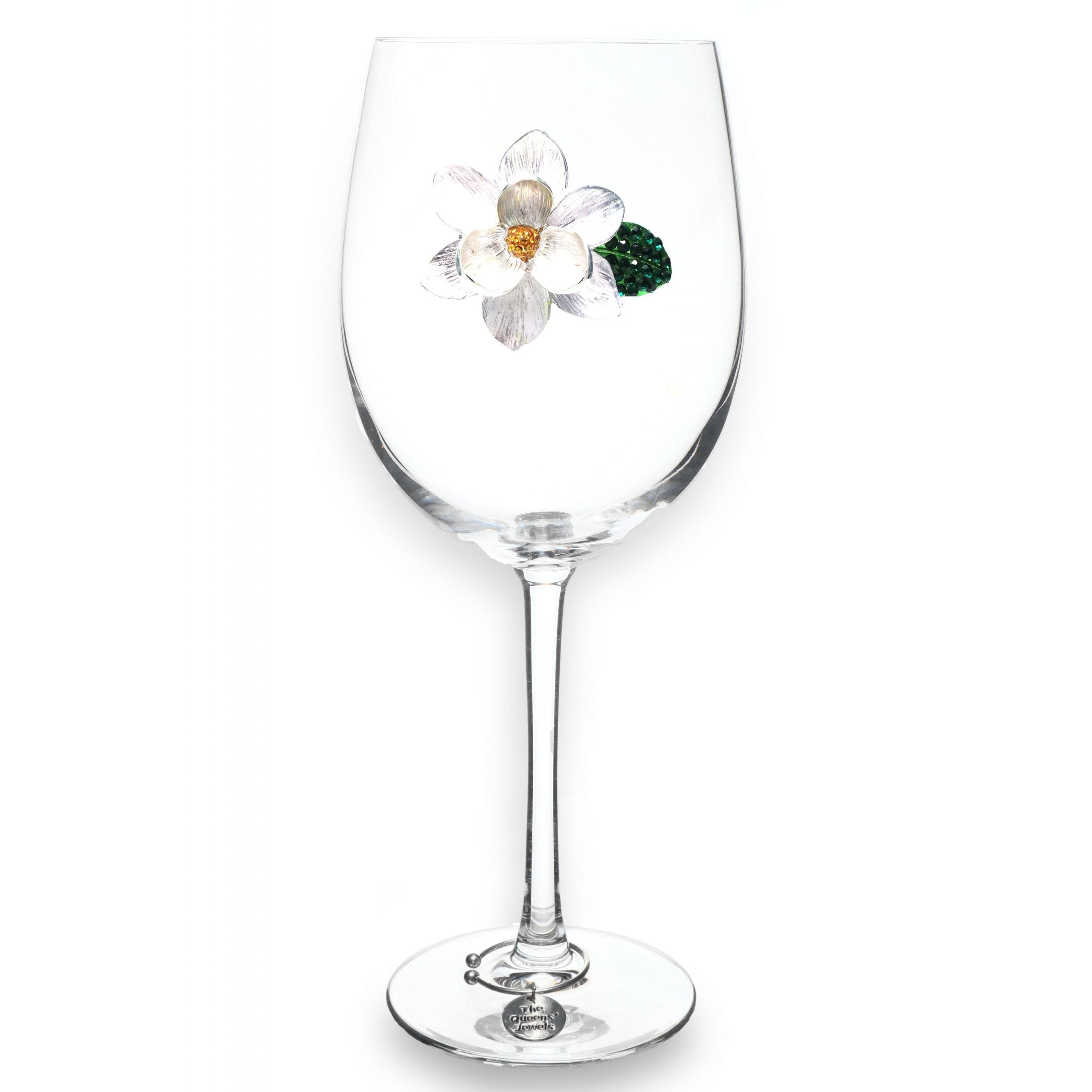 Magnolia Wine Glass