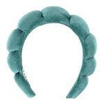 Makeup Headband - Green Velvet