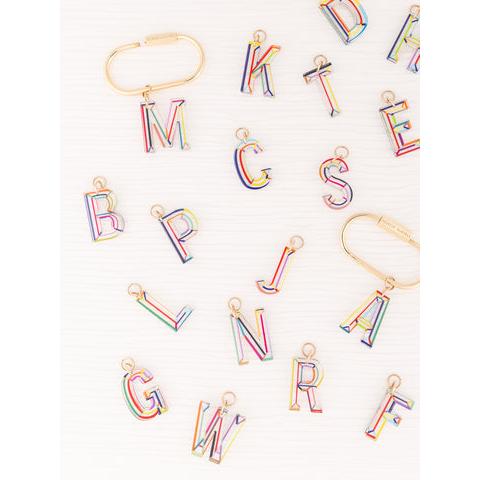 Marlow Initial Bag Charms