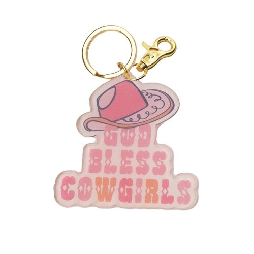 Mary Square Acrylic Keychain