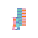 Mary Square Colorblock Beach Towel