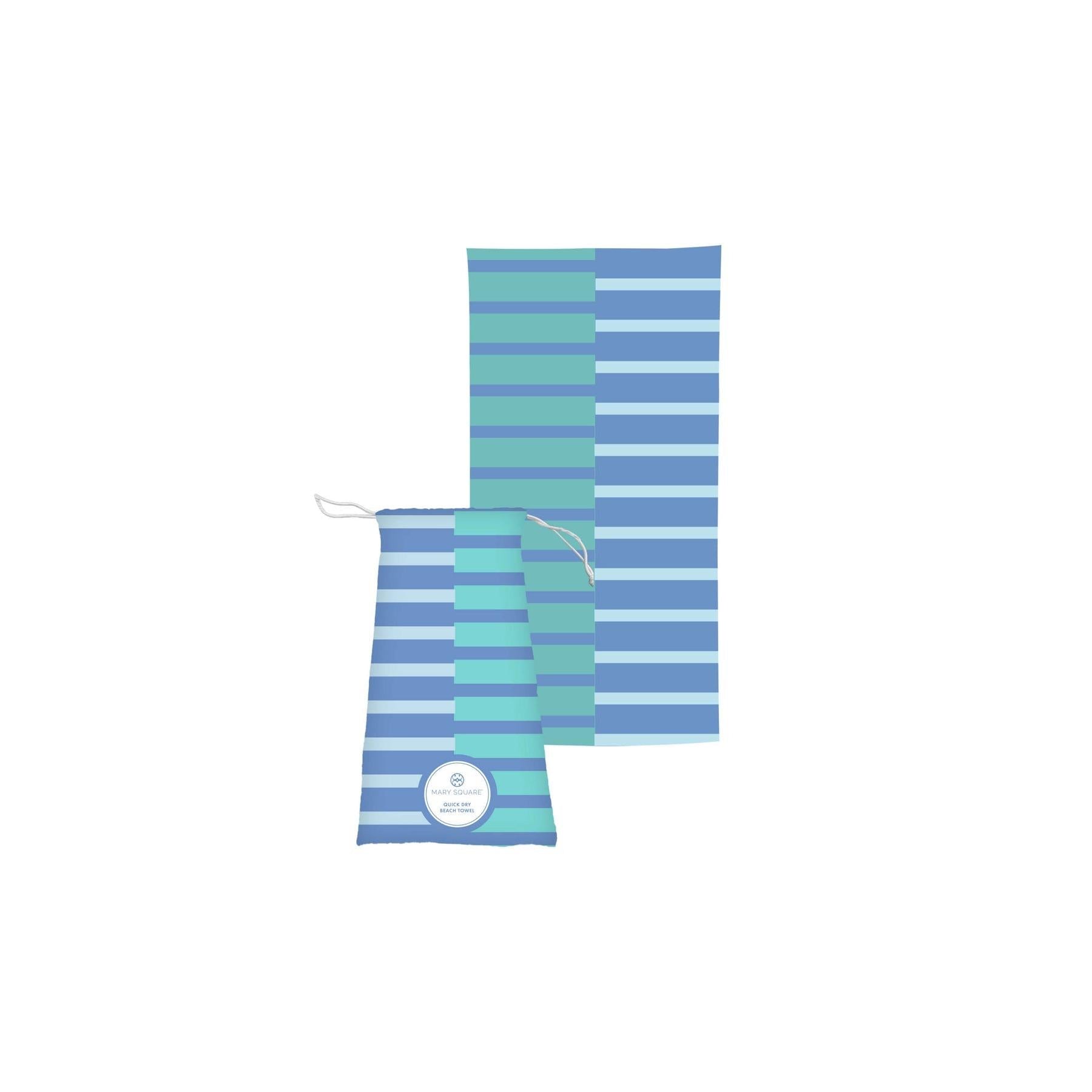 Mary Square Colorblock Beach Towel