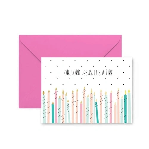 Mary Square Greeting Card