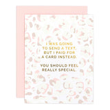 Mary Square Greeting Card