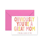 Mary Square Greeting Card