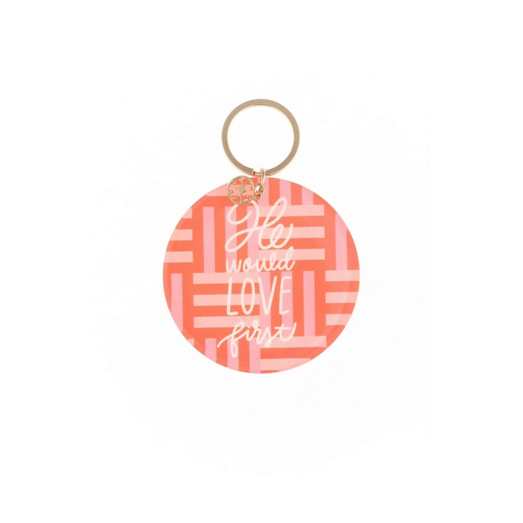 Mary Square SS Acrylic Keychain
