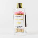 Matches in Glass Bottle- Everything is Fine