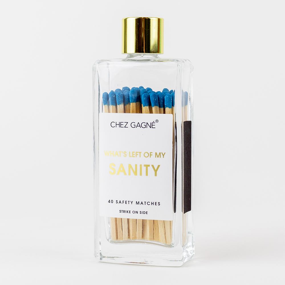 Matches in Glass Bottle- Left of My Sanity