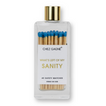 Matches in Glass Bottle- Left of My Sanity