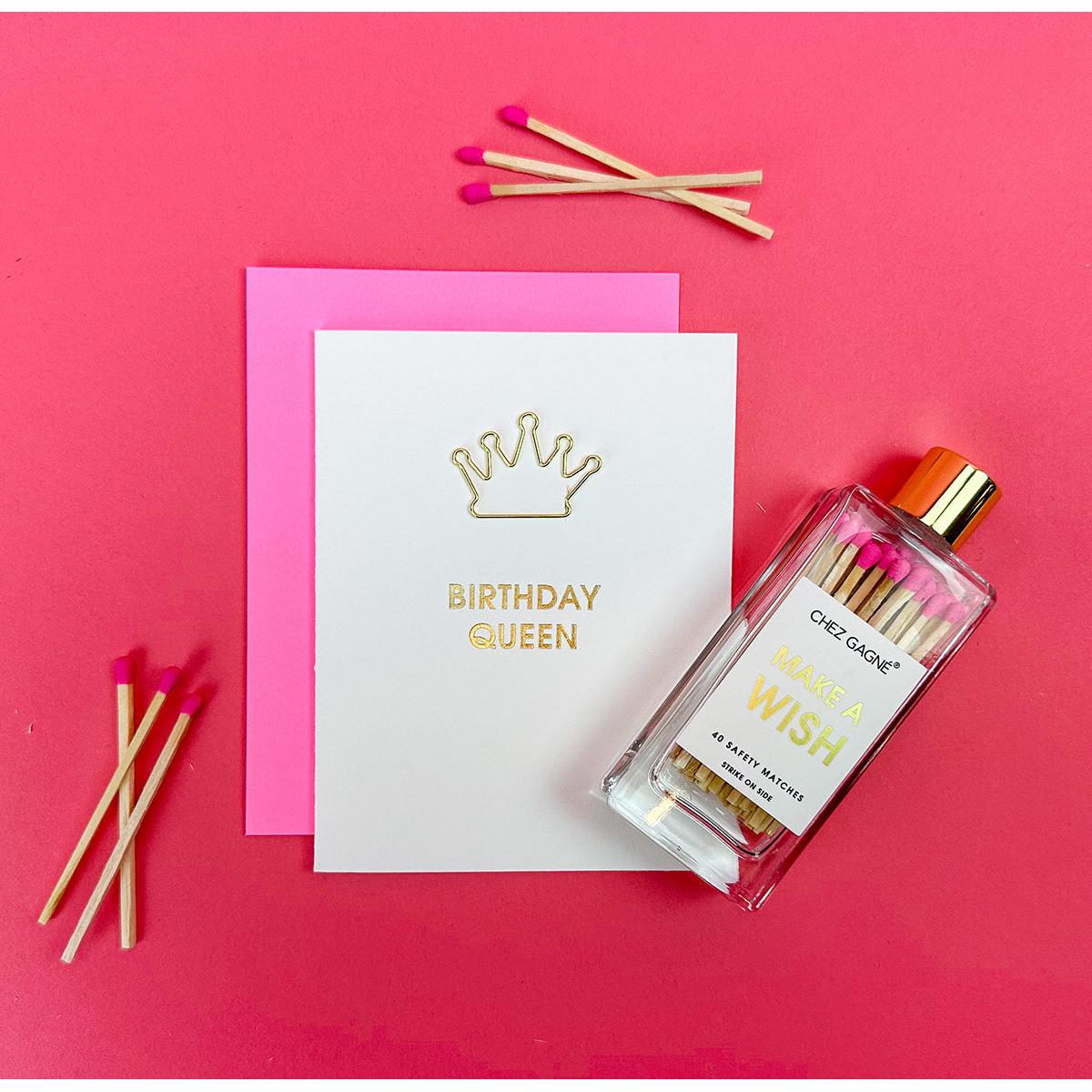 Matches in Glass Bottle- Make a Wish
