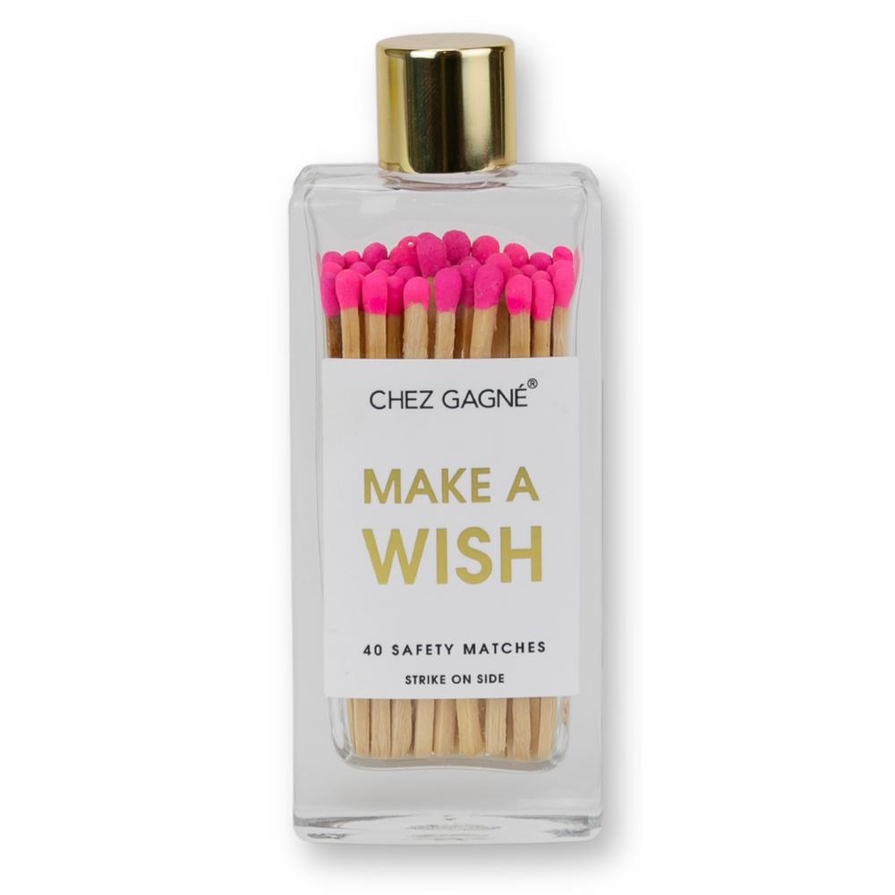 Matches in Glass Bottle- Make a Wish