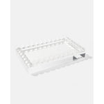 Medium Bubble Lucite Tray