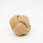 Medium HuggleHide Natural Leather Ball