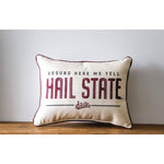 Miss State Around Here Pillow