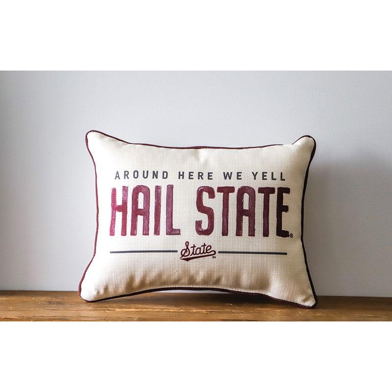 Miss State Around Here Pillow