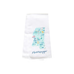 Mississippi Map Tea Towel