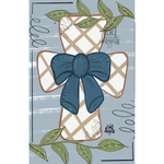 Mocha Cross Glam Flag