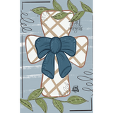 Mocha Cross Glam Flag
