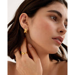 Molten Luxe Wrap Ring | Gold Coated