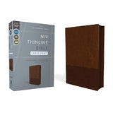 NIV Value Thinline Bible - Large Print Brown