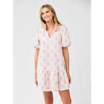 Nancy Dress | Sweetbriar Stripe Pink