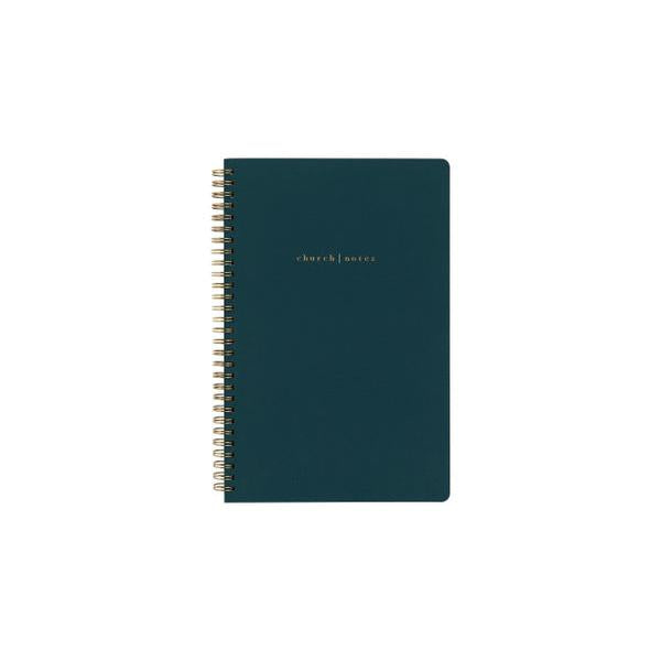 Navy Church Notes Book