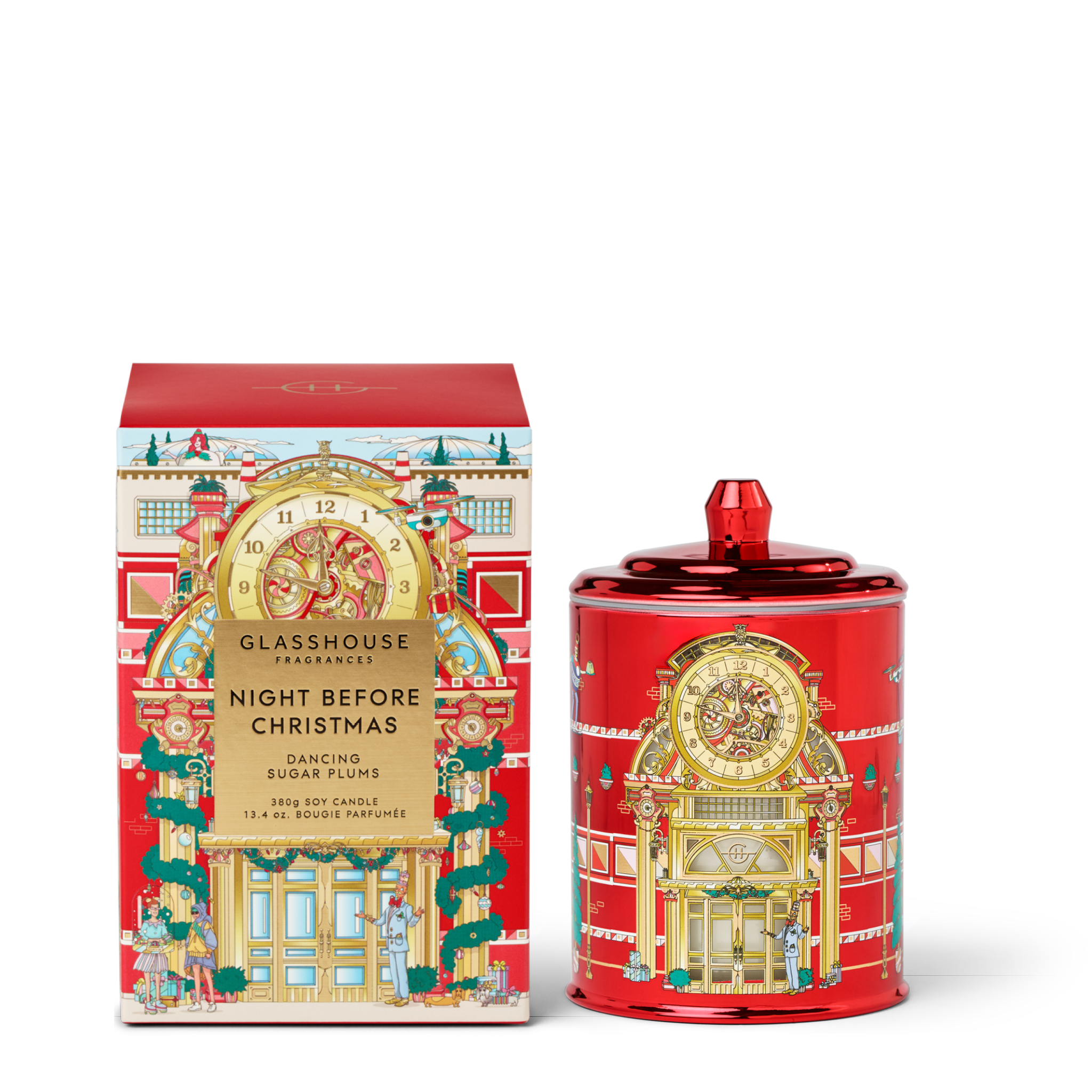 Night Before Christmas Candle