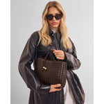 Nova Hand Woven Top Handle Bag