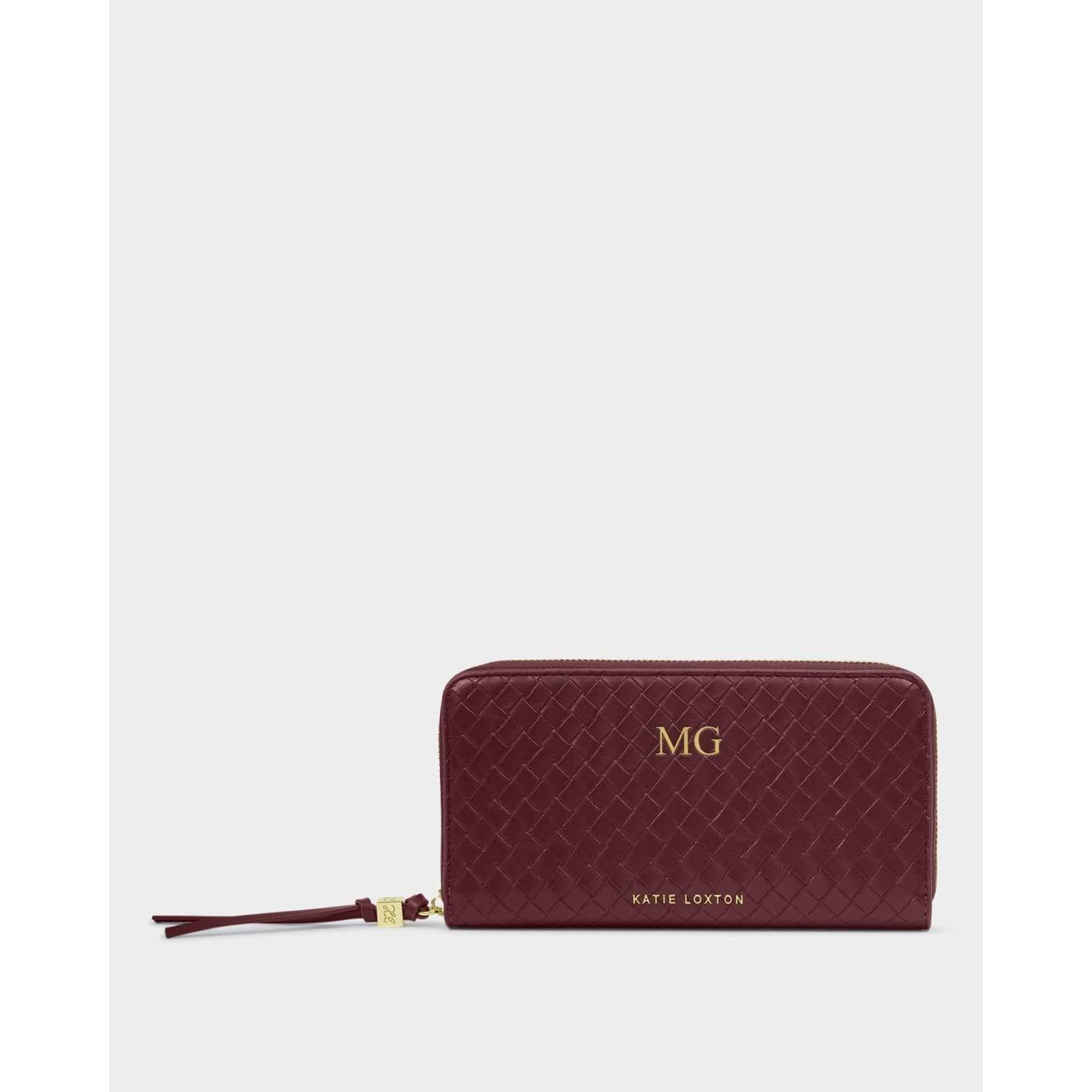 Nova Woven Texture Large Wallet