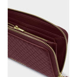 Nova Woven Texture Large Wallet