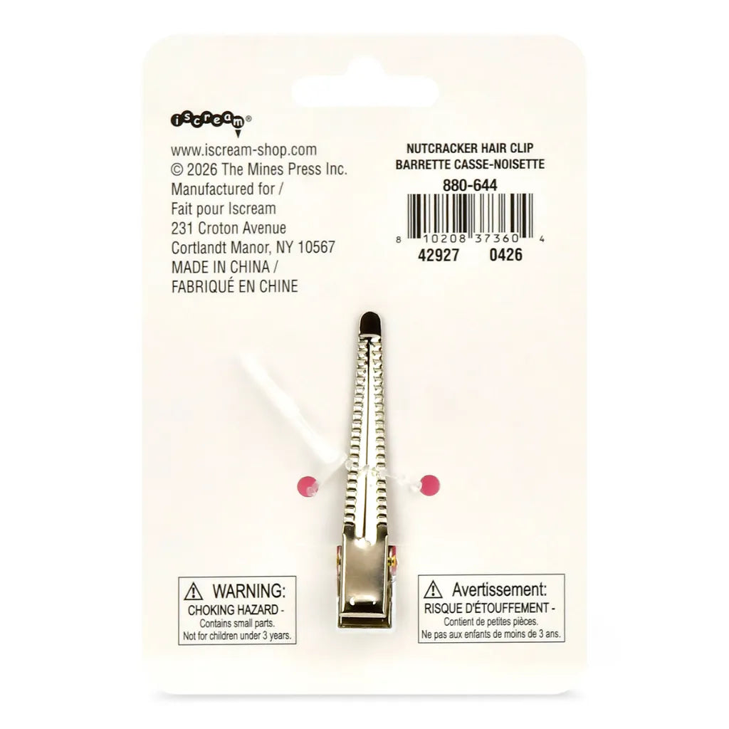 Nutcracker Hair Clip