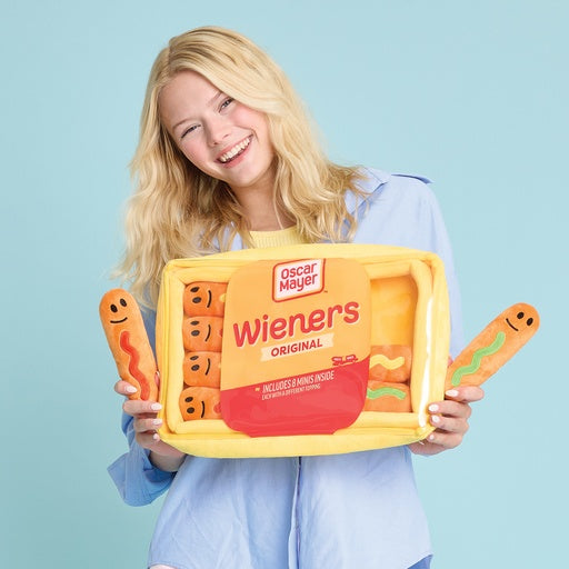 Oscar Mayer Wieners Packaging Plush