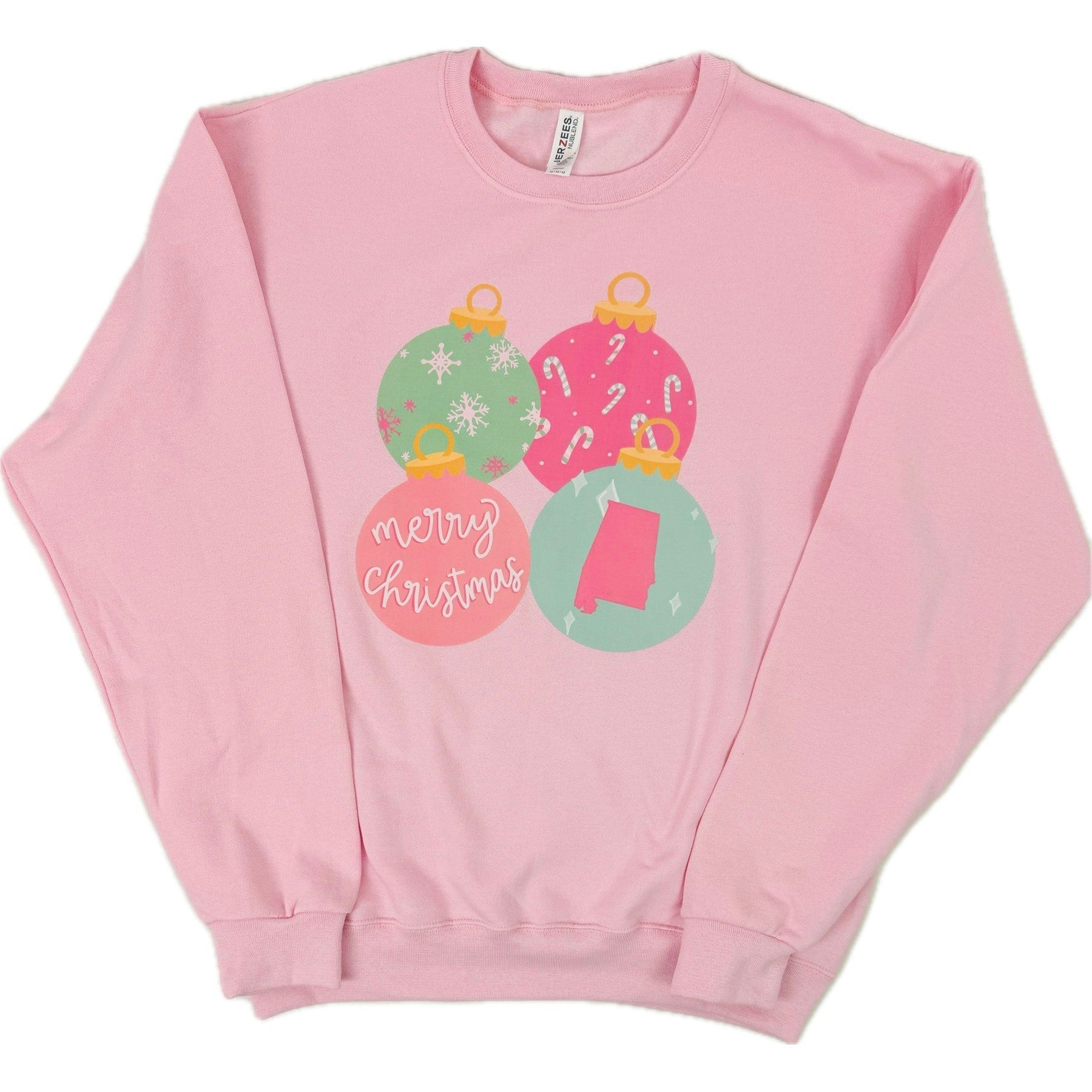 Pastel State Ornaments Sweatshirt