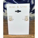 Pearl Stone Studs