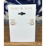 Pearl Stone Studs