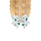 Peppermint Pine Magnetic Bow