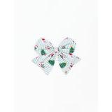 Peppermint Pine Magnetic Bow