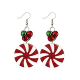 Peppermint Swirls Earrings