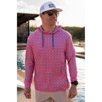 Performance Hoodie-American Flag Print