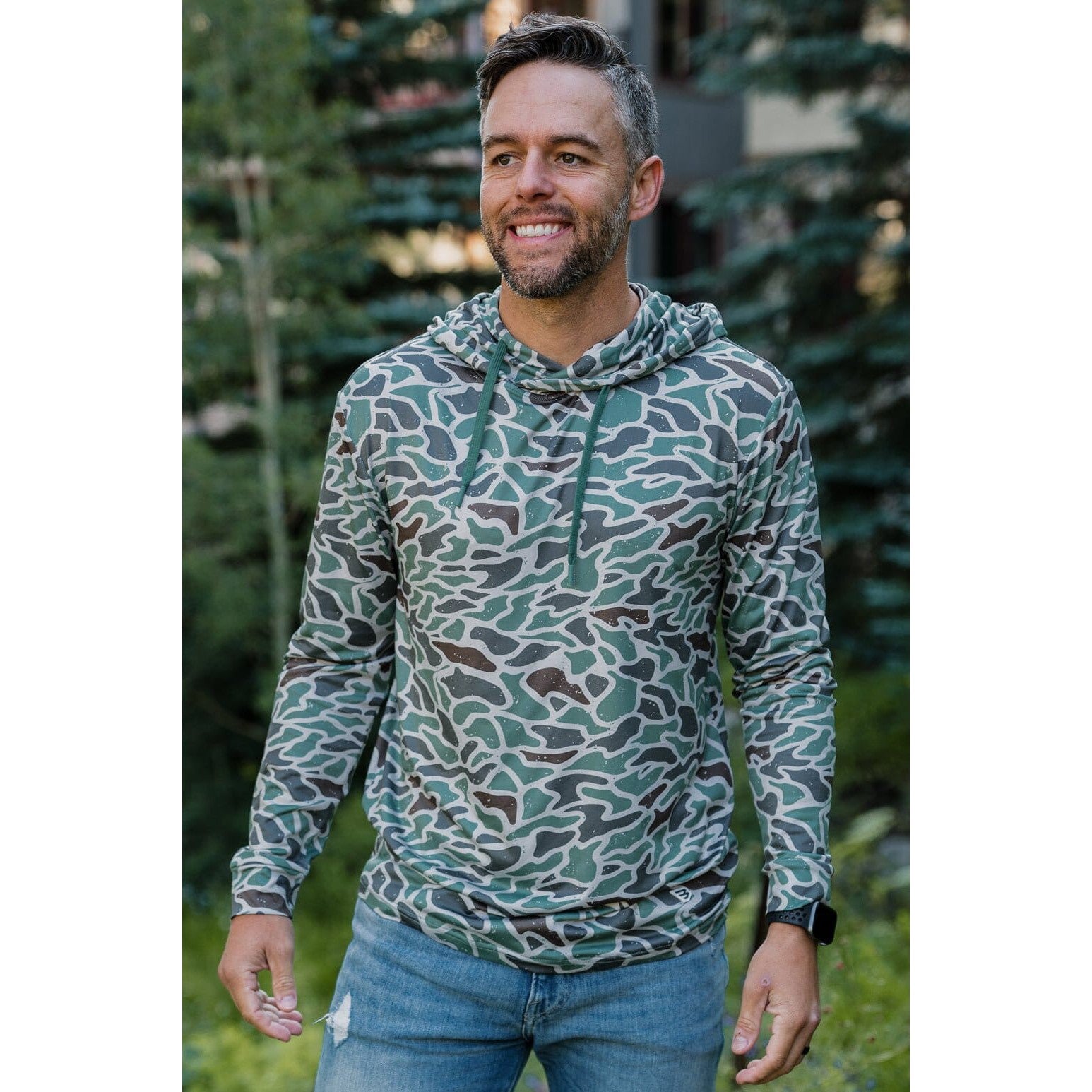 Performance Hoodie - Retro Duck Camo