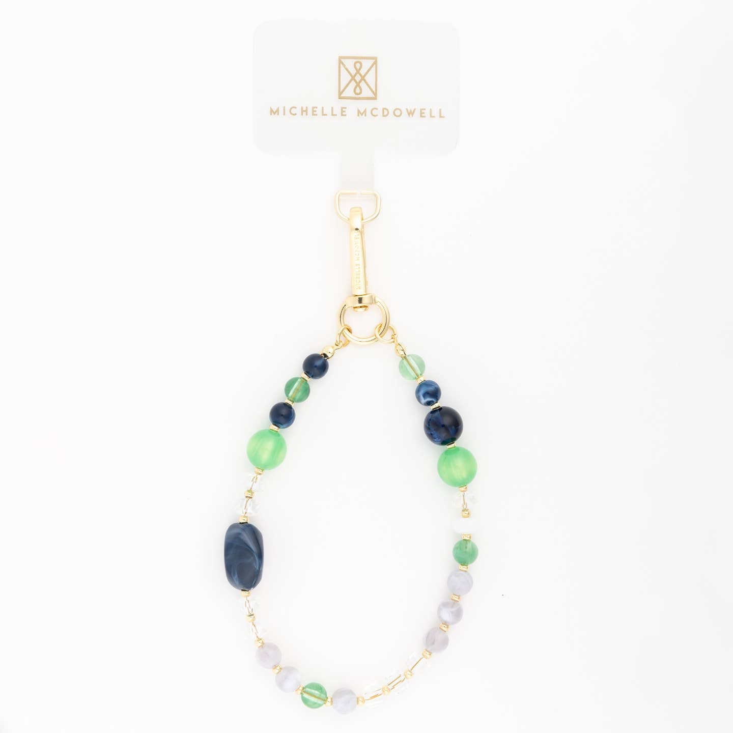 Phone Charm - Green Lacey