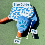 Pickleball Squeaky and Crinkly Dog Toy